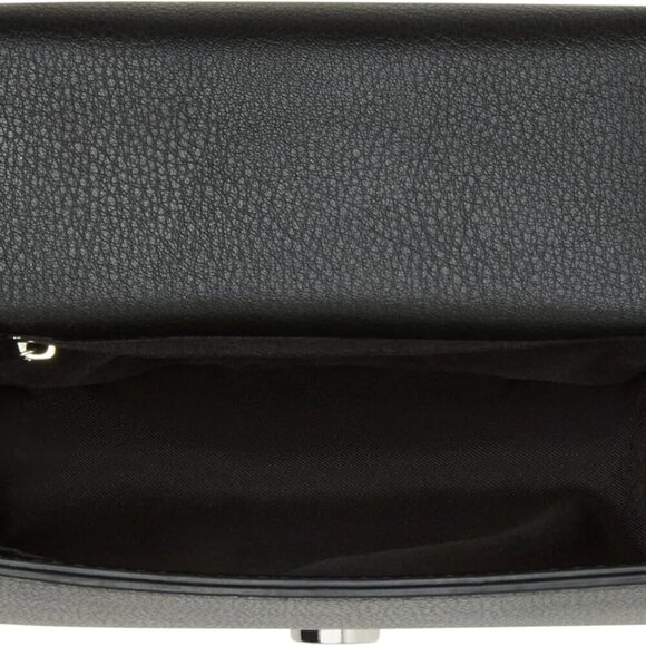 Brigitte Top Handle Bag Womens Black Buckle Closure Edgy Stylish Elegant main image 4